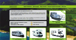 Desktop Screenshot of najemavtodomov.com